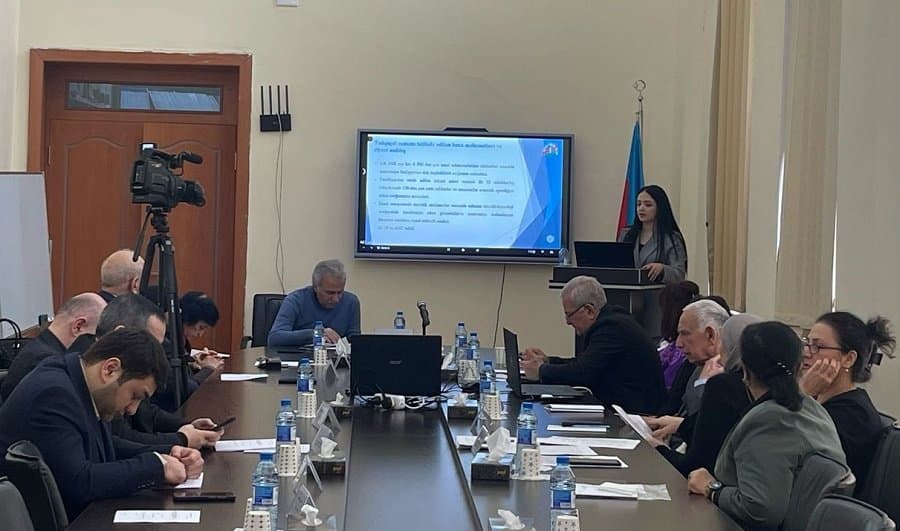 “Azərbaycan Respublikasının emal sənayesində innovasiya sahibkarlığının inkişaf istiqamətləri” mövzusunda dissertasiya işi müdafiə olunub