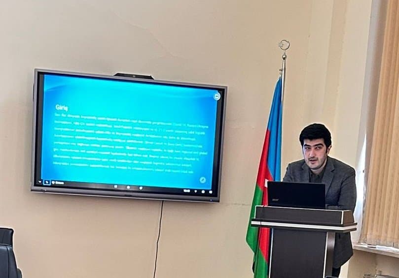 “Post-Konflikt Ərazilərin Bərpası Elmi Mərkəzi”nin əməkdaşlarının hesabatı dinlənilib 8