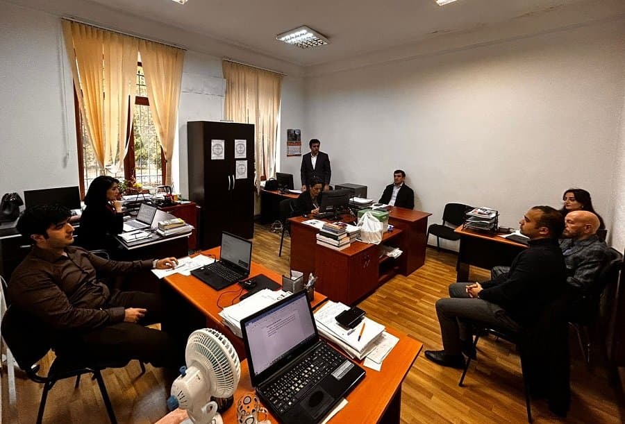 “Post-Konflikt Ərazilərin Bərpası Elmi Mərkəzi”nin əməkdaşlarının hesabatı dinlənilib 7