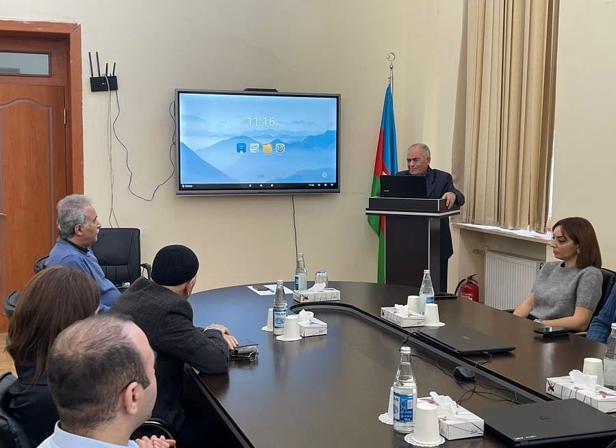 Görkəmli iqtisadçı alim Bəhmən Axundova həsr olunmuş elmi seminar keçirilib 4
