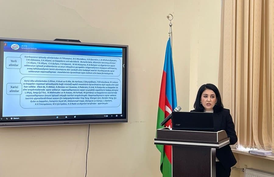 Şöbələrin birgə iclasında dissertasiya işinin ilkin müzakirəsi keçirilib 2