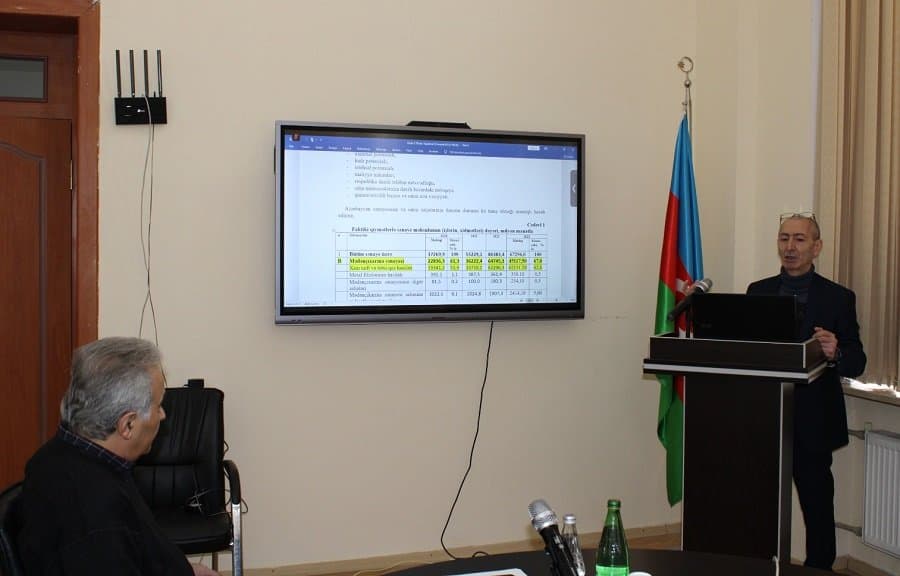 Elmi seminarda tikinti materialları istehsalının müasir vəziyyəti müzakirə edilib 2