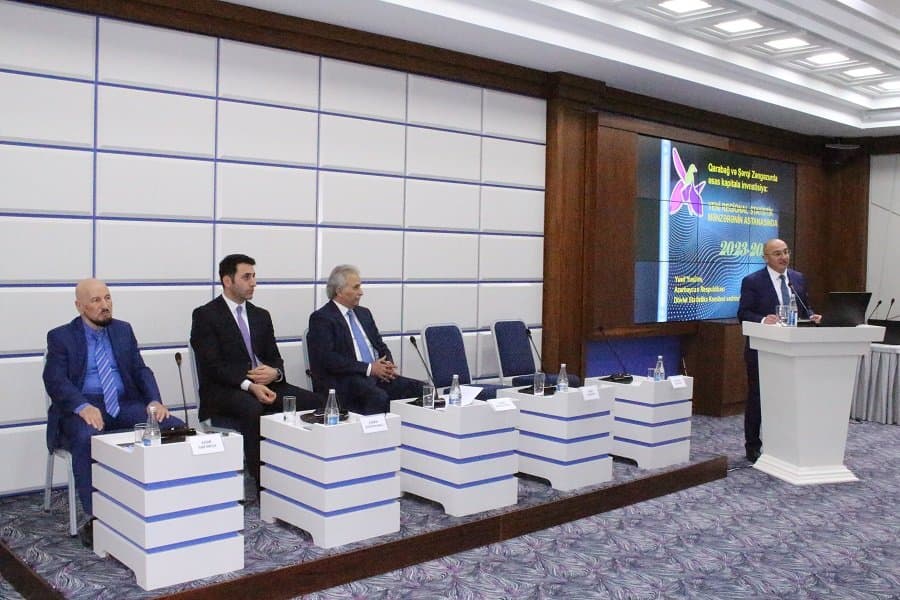 “İşğaldan azad olunmuş ərazilərin investisiya cəlbediciliyi” mövzusunda elmi-praktik konfrans keçirilib 10
